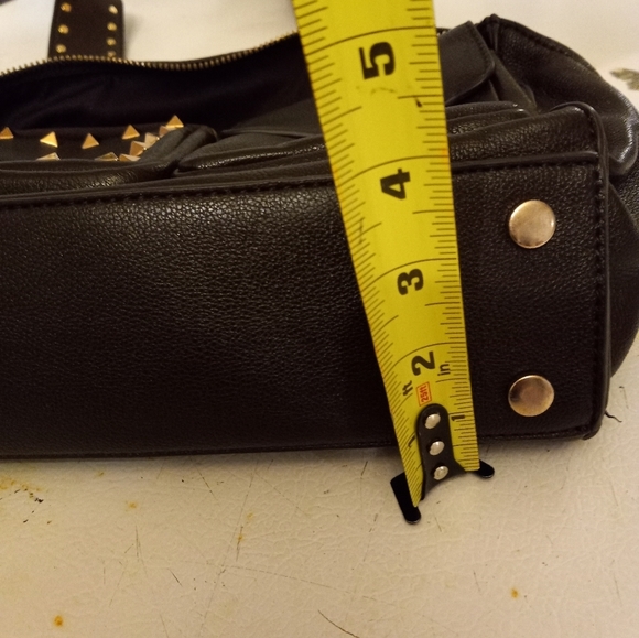 Dream Control Shouldbag Crossbody Brown, Studds, Satchel Gold Hardware - Picture 9 of 11